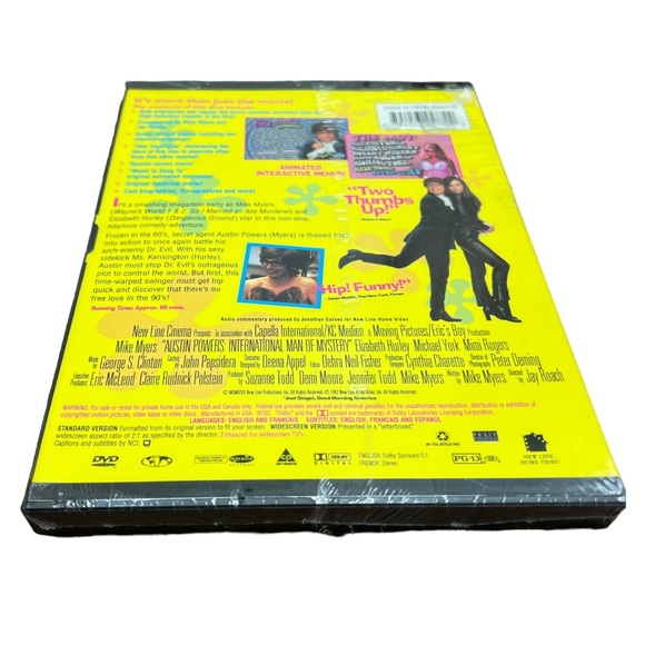 Austin Powers: International Man of Mystery (DVD, 1997) - Picture 2 of 2